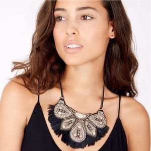 Stella & Dot Jewelry - Stella & Dot Constantine Feather Necklace Stella & Dot Jewelry - Stella & Dot Constantine Feather Necklace
